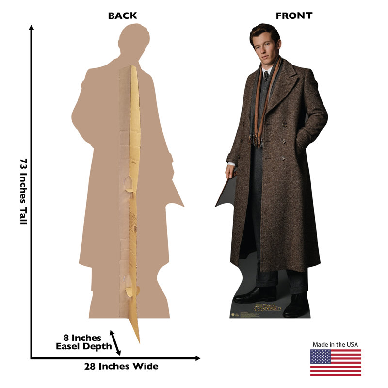 Life-Size Theseus Scamander Cardboard Cutout
