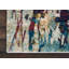 Tapis abstrait beige / bleu Dreya-31378716