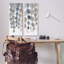 Neutre opaque bleu brun en cascade de feuilles par Albert Koetsier - ensemble de 2 impressions-282085011