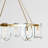 Taza Belmont 8 - Light Chandelier