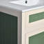 Ensemble de meuble-lavabo avec lavabo en céramique