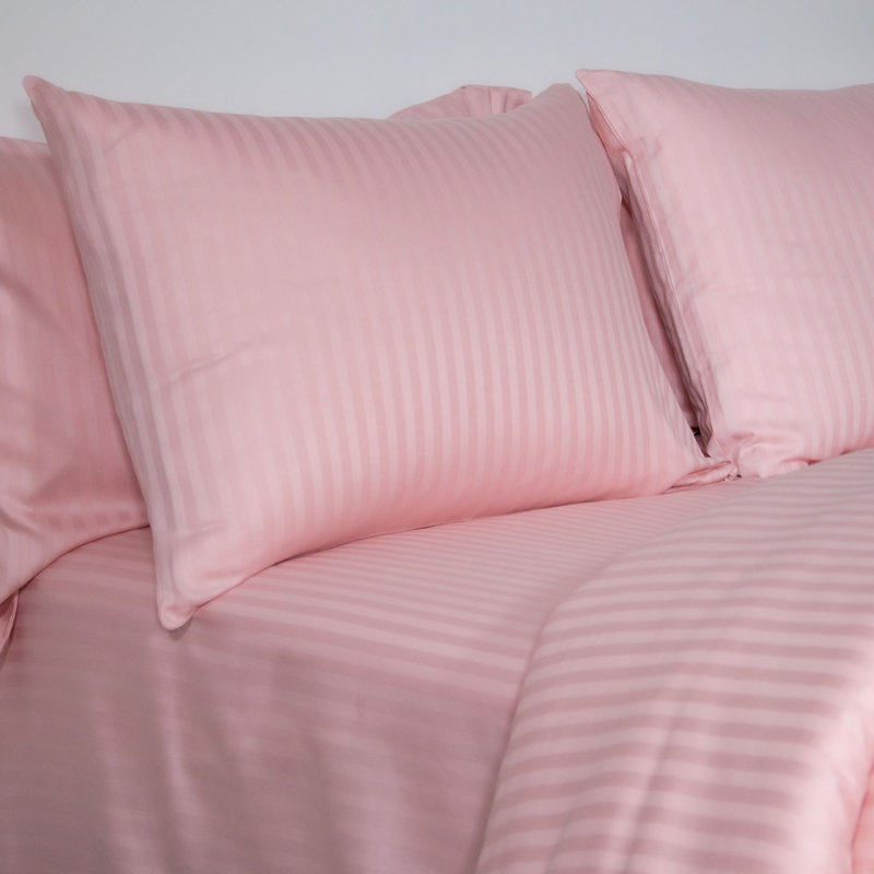 Mix & Match Bundle 100% Cotton Sateen Standard Pillowcases, Pink