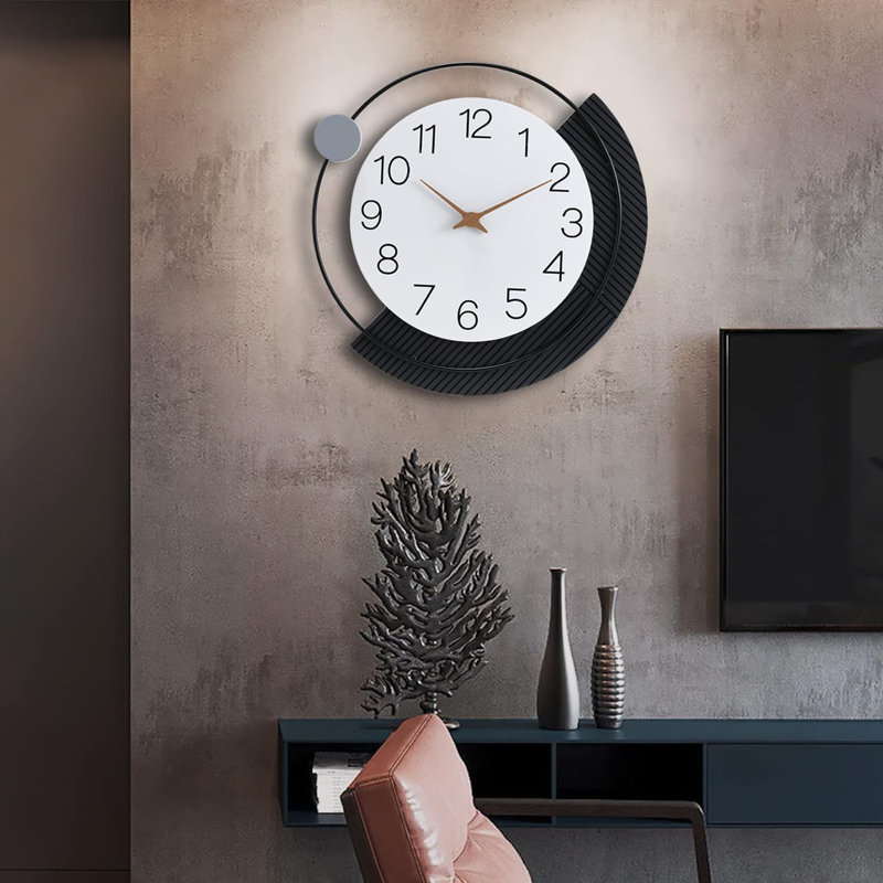 Celedon Metal Wall Clock