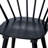 21.7" Contemporary Black Windsor Style Spindle Back Dining Chair