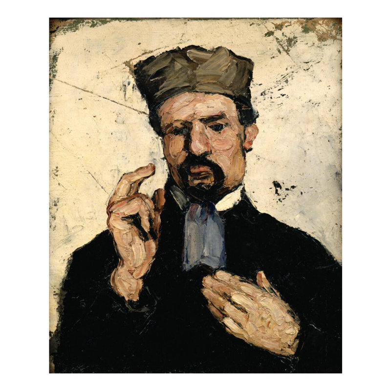«Uncle Dominique as a Lawyer» par Paul Cézanne - Estampe numérique, H 40 po x l 32 po