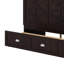 Grand lit escamotable avec tiroirs et port USB-123076682