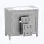 Meuble-lavabo de 36 pouces avec lavabo intÃ©grÃ©-1356397651