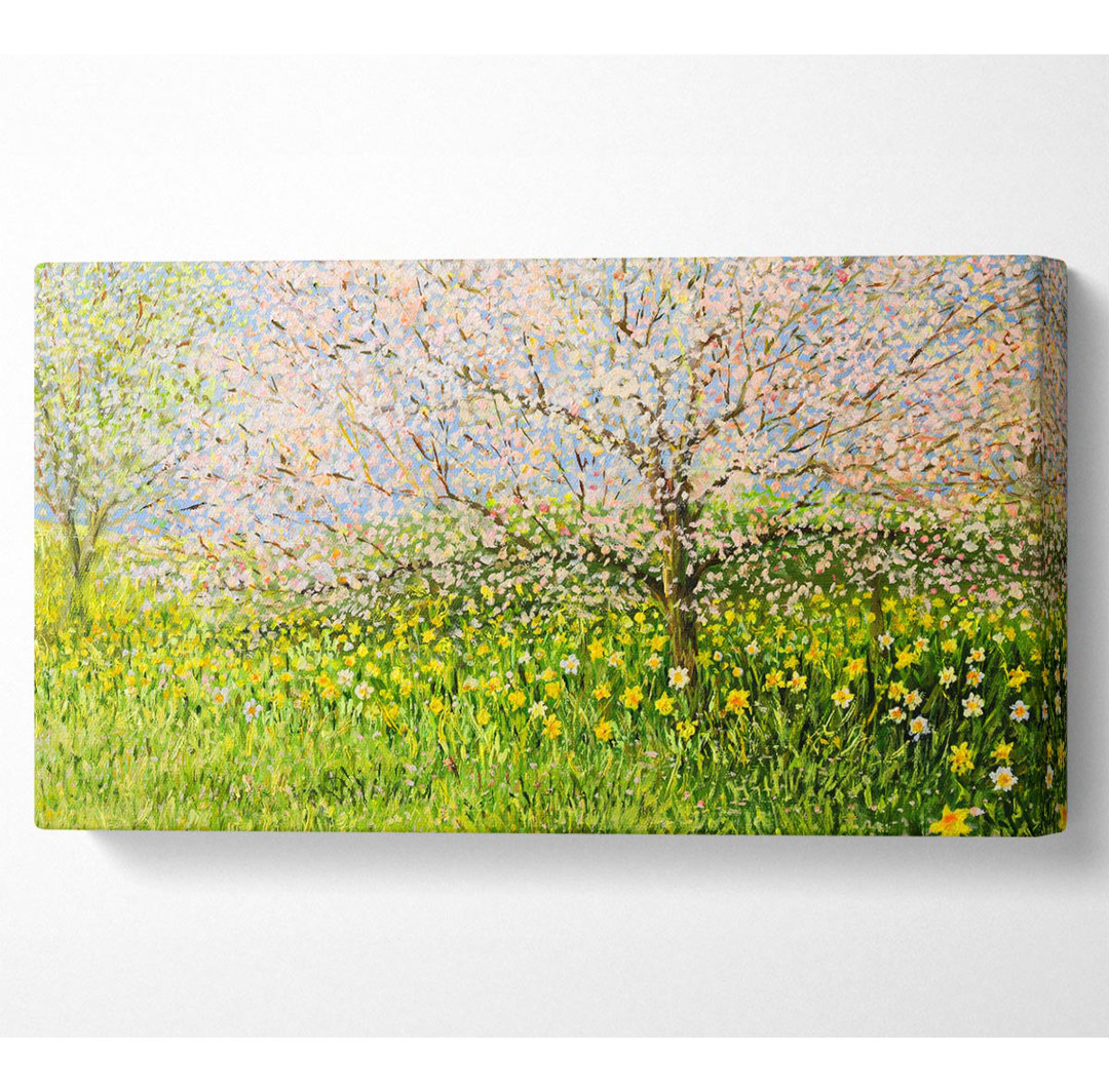 Adalwine Spring Time - Panorama-Kunstdrucke auf Leinwand