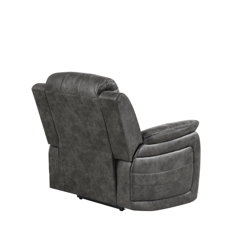 Fauteuil inclinable gris Steban