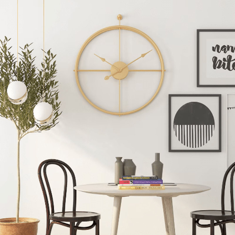 Salih Metal Wall Clock