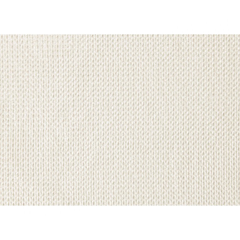 Kaleea Beige Chenille & Walnut Finish  Bed