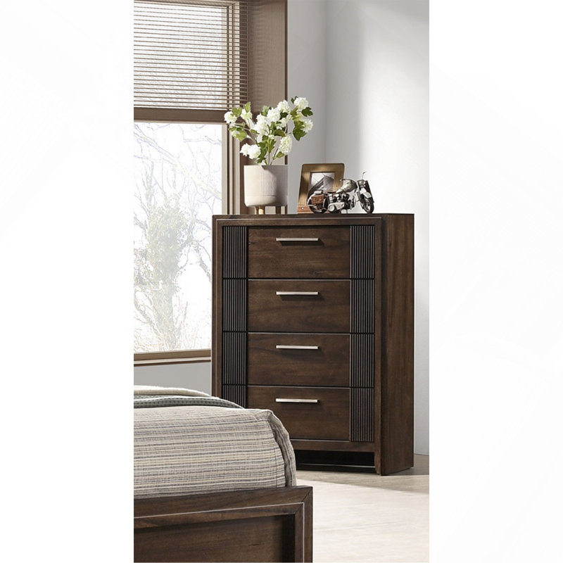 Commode contemporaine à 4 tiroirs 1Pc