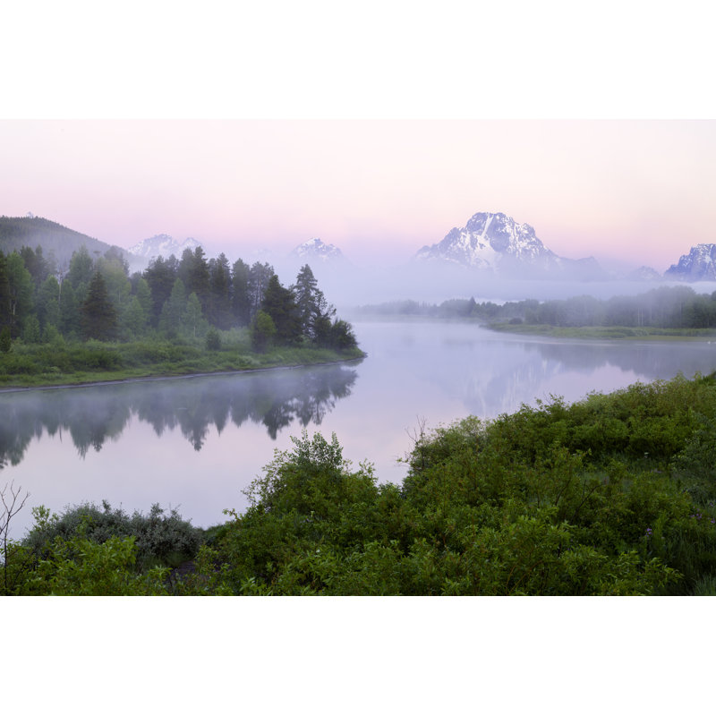 Angwin Snake River At Sunrise - Wrapped Canvas Print, 30cm H x 46cm W x 3.8cm D