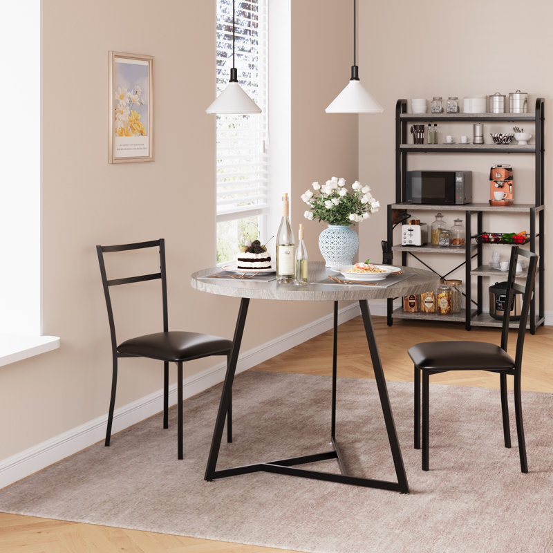 Extendable Dining Table, Grey
