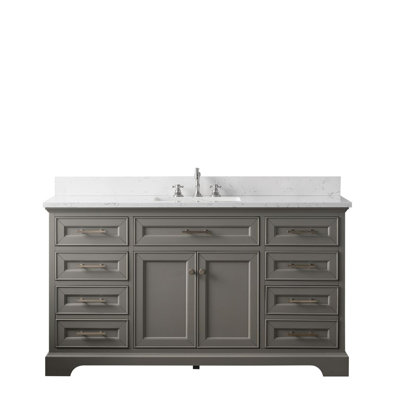 Thompson 60" W Single Bathroom Vanity