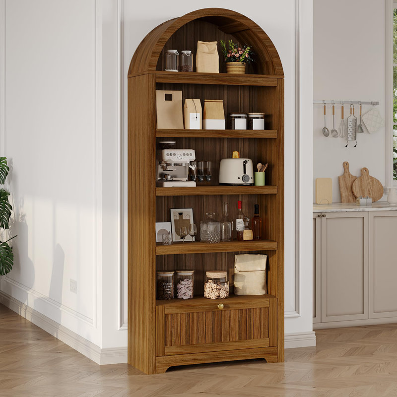 182cm H x 78.7cm W Bookcase, Brown