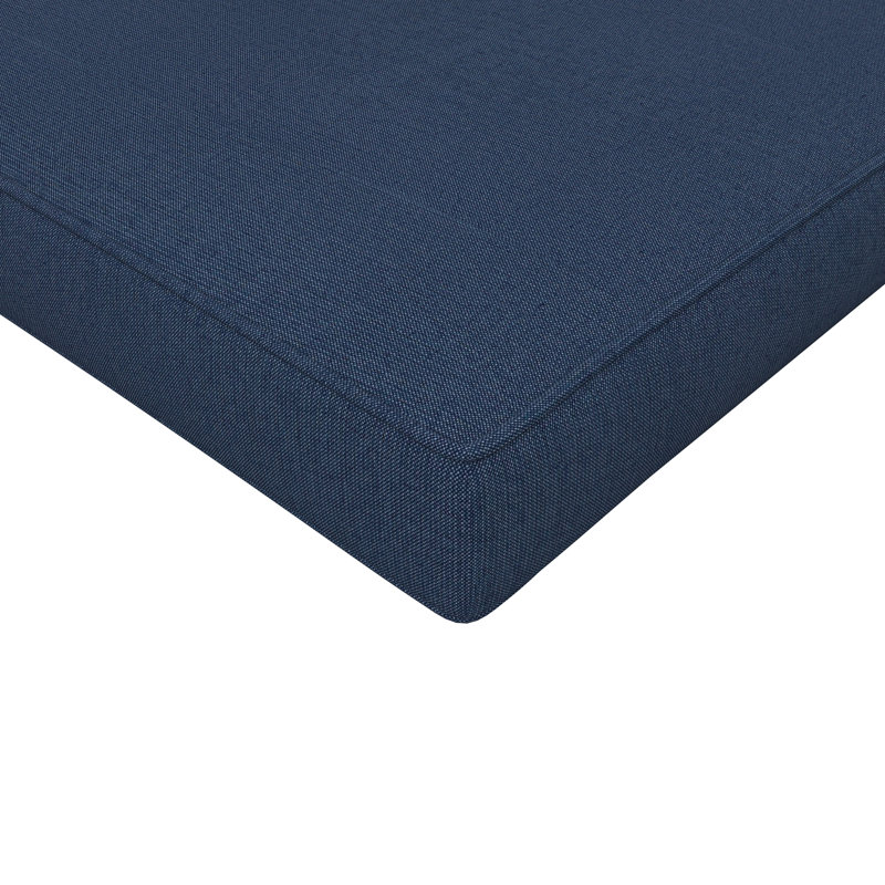 Coussin de chaise longue d'extérieur Sunbrella®, Spectre indigo Sunbrella®, 23 po x 75 po