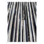 Tapis en cuir de vache multi