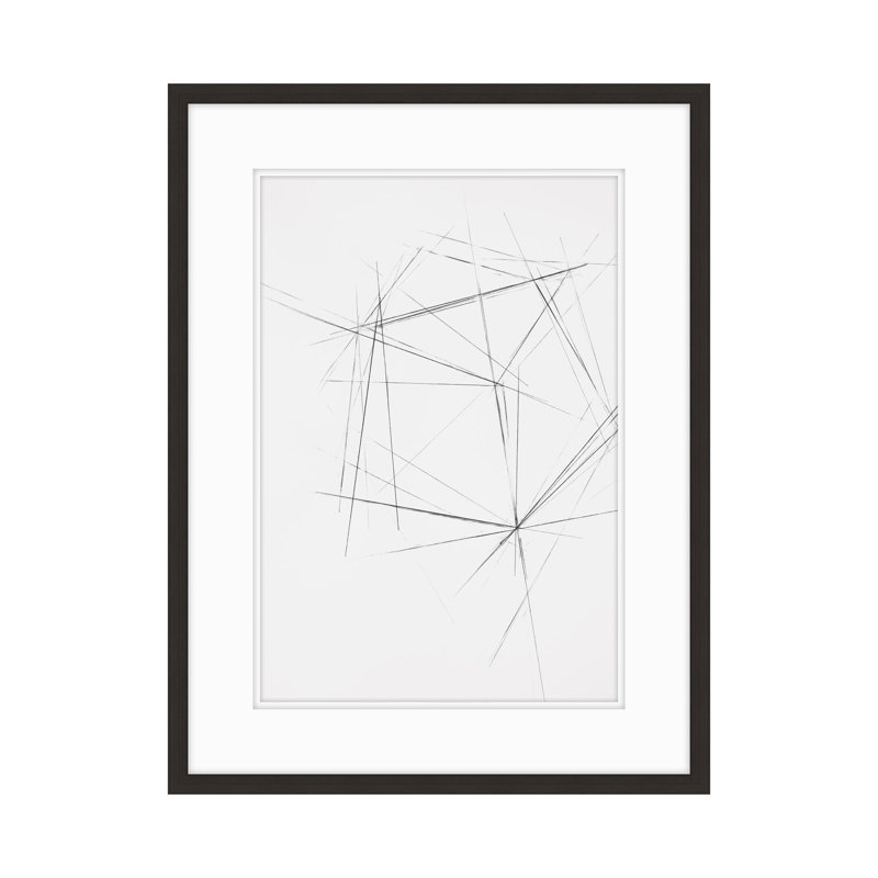 «Geometric progression 8» par Studio L57 - Impression de cadre photo unique sur papier, H 25,25 po x l 21,25 po