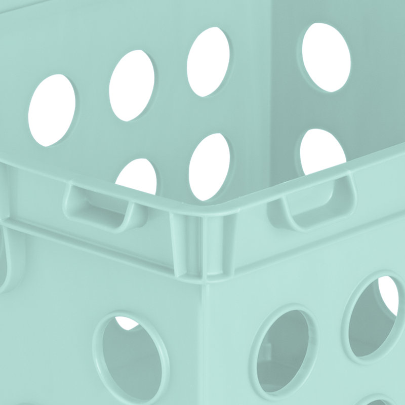 Stackable 6 Piece Crate Set