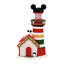 Departement 56 Village de Disney surveillant le bâtiment du Père Noël 10,24 pouces