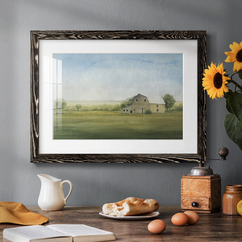 Grove Farm I - reproduction de cadre photo simple, Noir, H 28 po x l 42 po x P 1,5 po