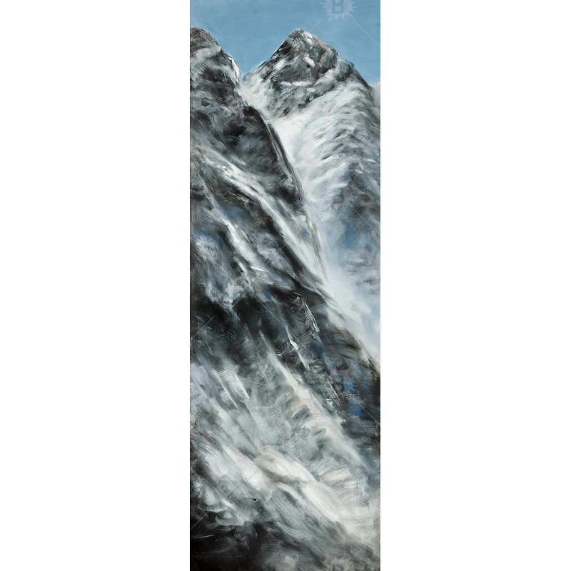 "Montagnes du mur du Lhotse sur le côté du Népal" sur toile