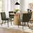 Set of 4 Upholstered Dining Chairs-1081608719