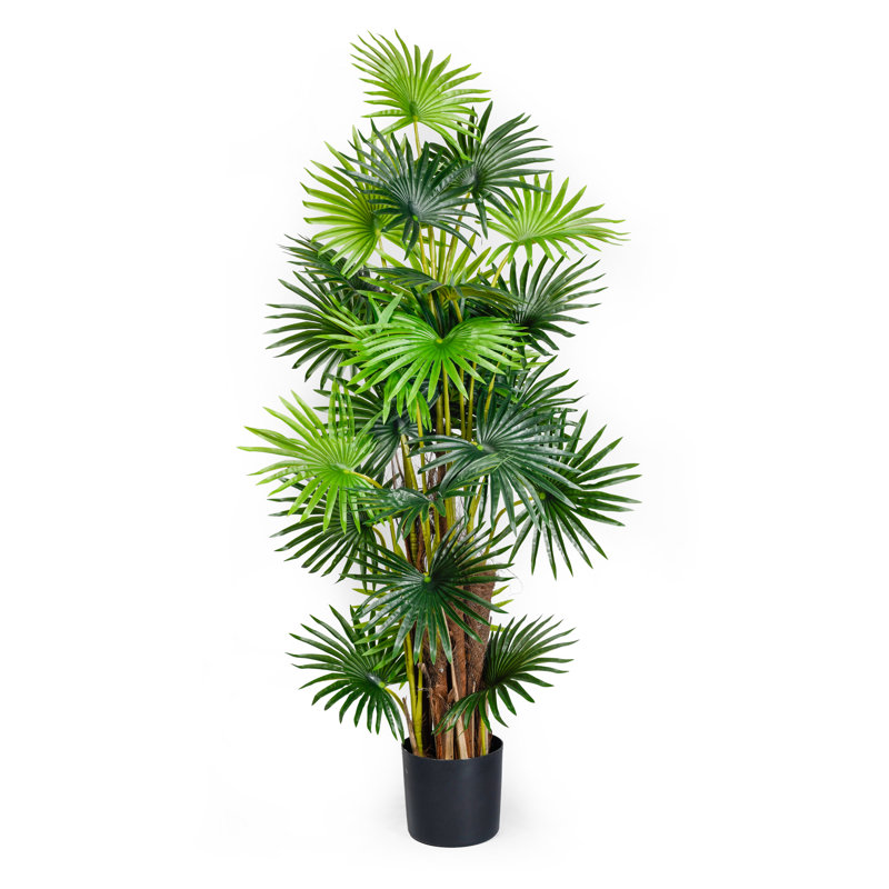Palmier artificiel 57" en pot