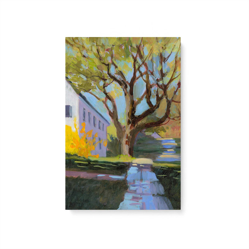 Toile tendue «Tranquil Autumn Passage», H 18 po x l 12 po