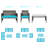 Alyssya 4 Piece Rattan Sofa Seating Group-768650563
