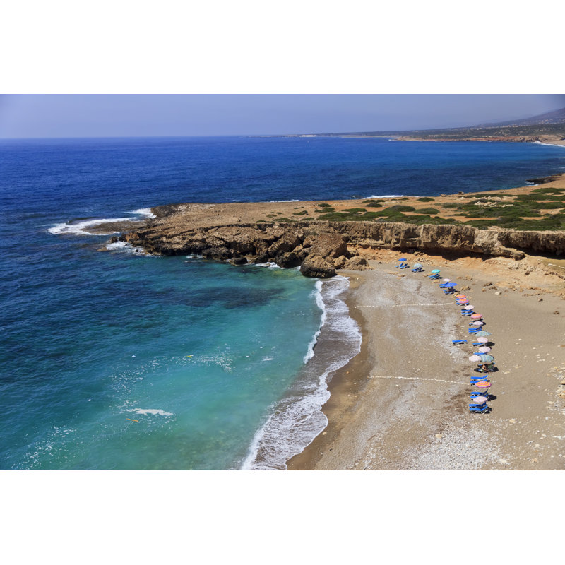 Detached Beach by Photurist - Wrapped Canvas Print, 30cm H x 46cm W