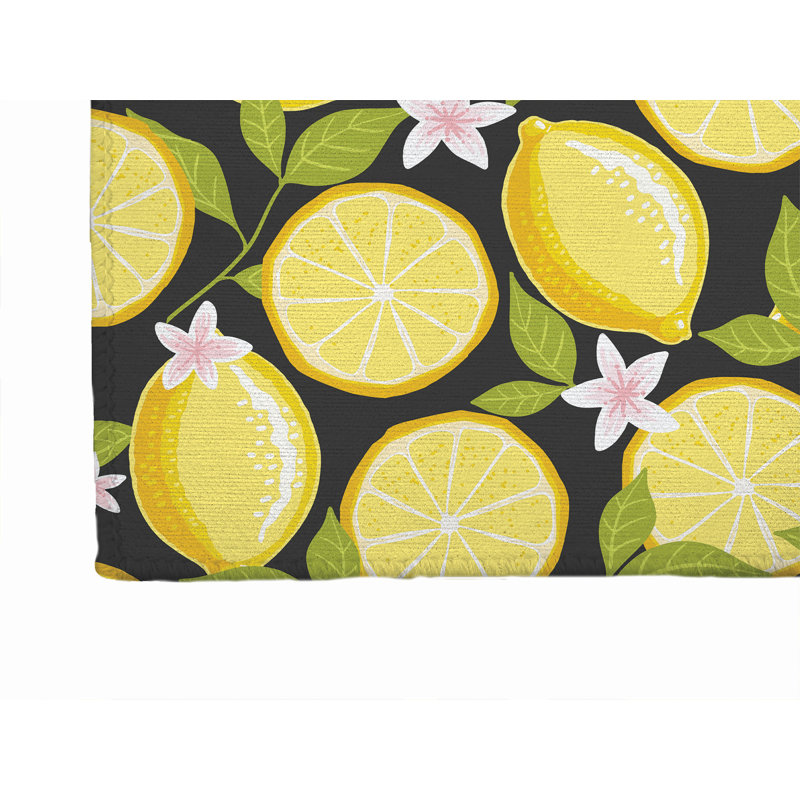Tapis d'extérieur Lemons, Rectangulaire 3 pi x 5 pi
