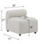Canapé modulaire rembourré en U Briar-1450085402