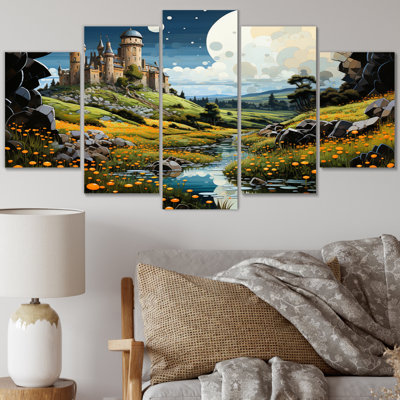 Rustic Buildings & Architecture Wall Decor on Metal