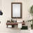 Engineered Wood Rectangle Wall Mirror-1126759847