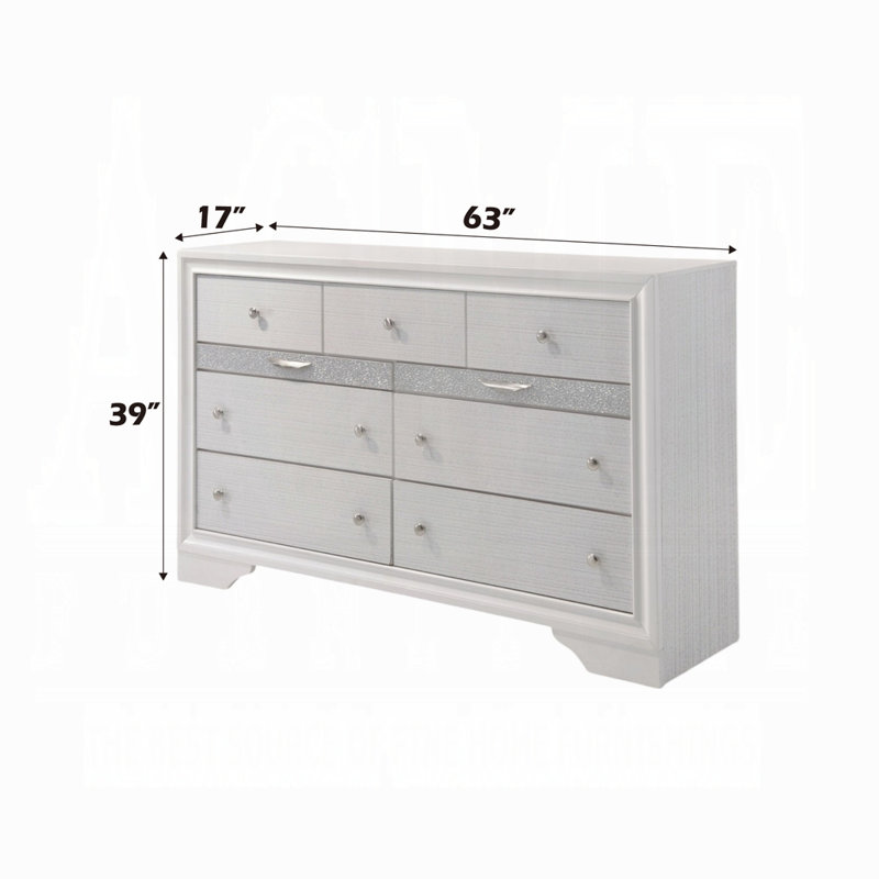 Commode Naima, Blanc