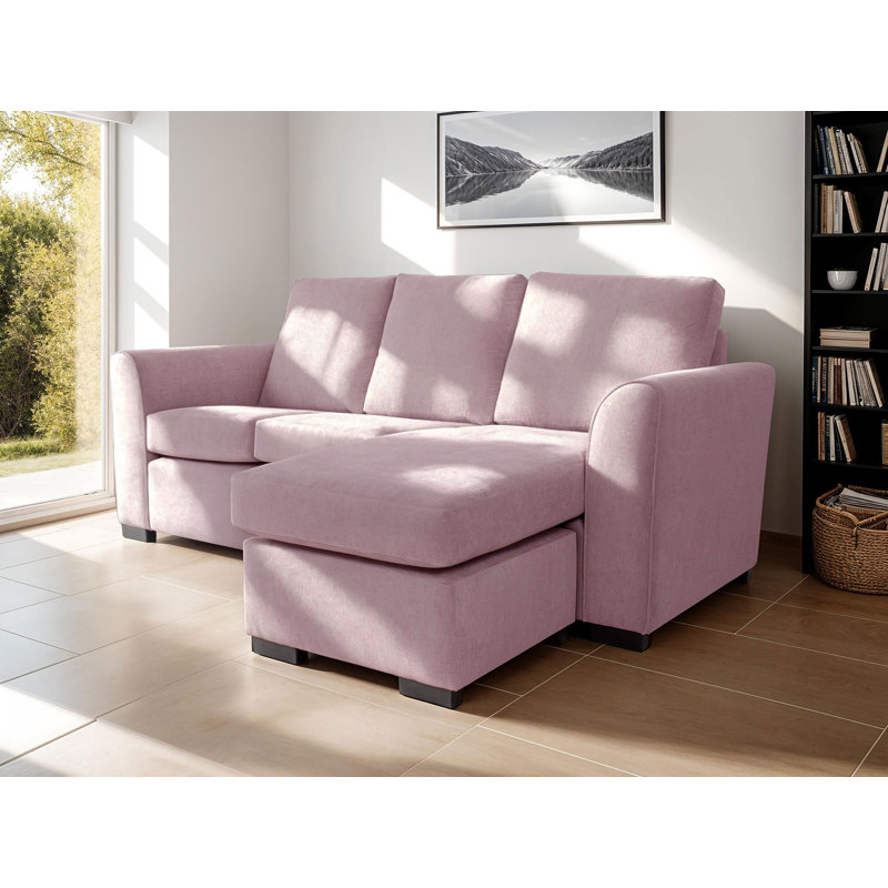 Celis 3 Seater Sofa & Chaise, Keira Lilac