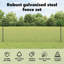 Vidaxl Fence With Posts Steel-116798111-116798114