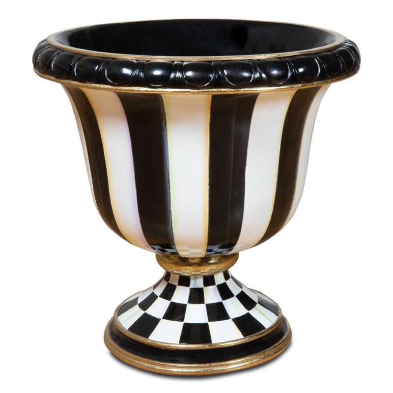 Courtly Check Stripe Urn