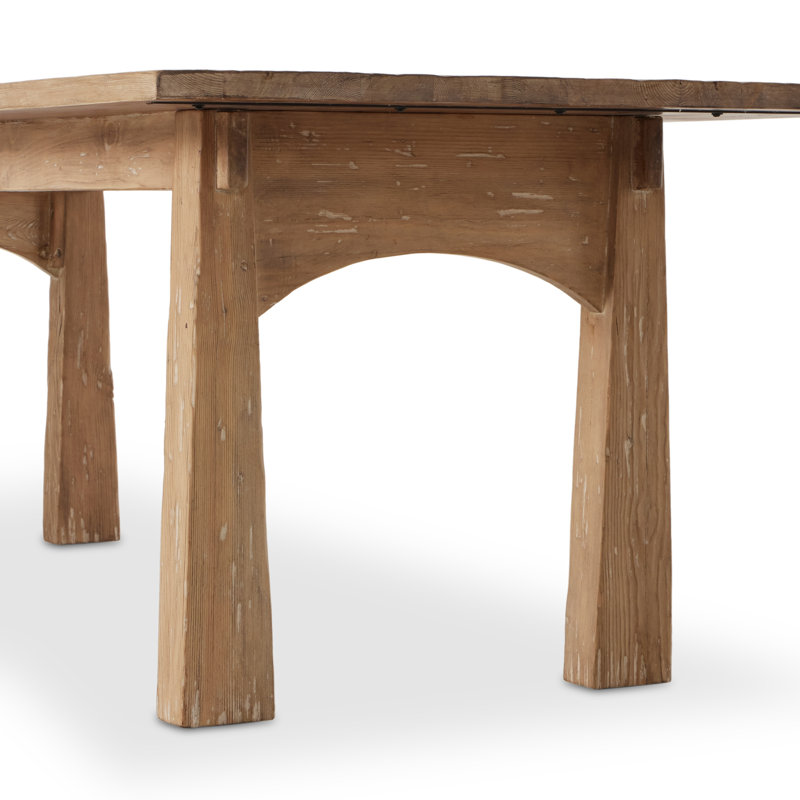 Clanton Pine Wood Dining Table
