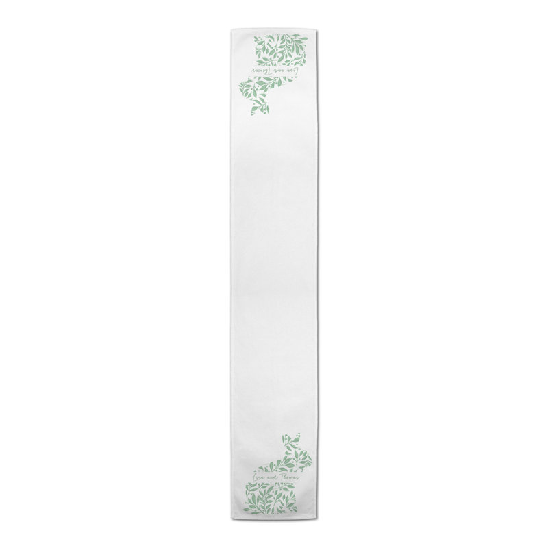 Annieruth Rectangle Easter Polyester Table Runner
