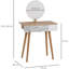 Tosha Dressing Table with Mirror