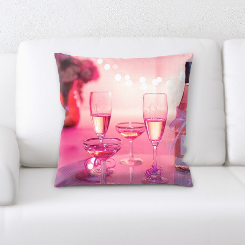 Anglo Microsuede Reversible Throw Pillow
