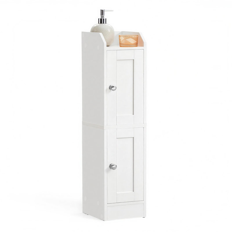 Manufatured Wood Bathroom Cabinet, White