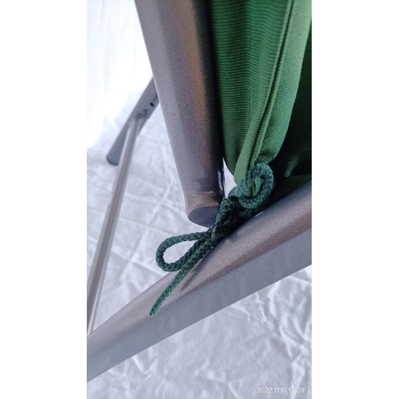 Frisco Folding Chair, York New Classic Seat Cushion, Green