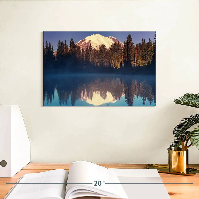 Alvord Mount Rainier Serenity, H 8 po x l 12 po