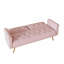 Causeuse capitonnée, canapé rembourré avec coussin décoratif-1705761187