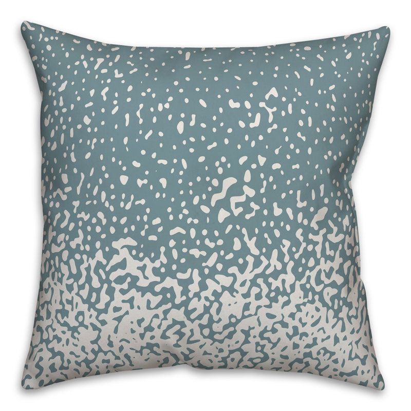  Coussin Dash, Dégradé bleu, 20 po x 20 po