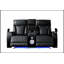 Causeuse inclinable avec massage, éclairage DEL et haut-parleurs Bluetooth Fortuner-1467409835
